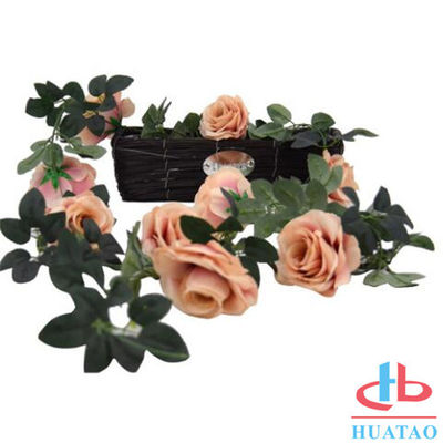 Trung Quốc Trang trí Handmade Hoa lụa nhân tạo Hoa hồng cưới thật Touch nhà máy sản xuất